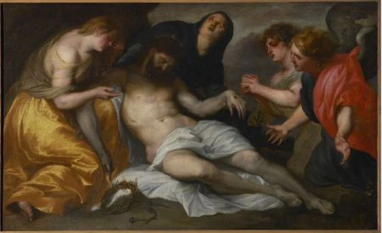 The lamentation over the dead Christ (No. 3)