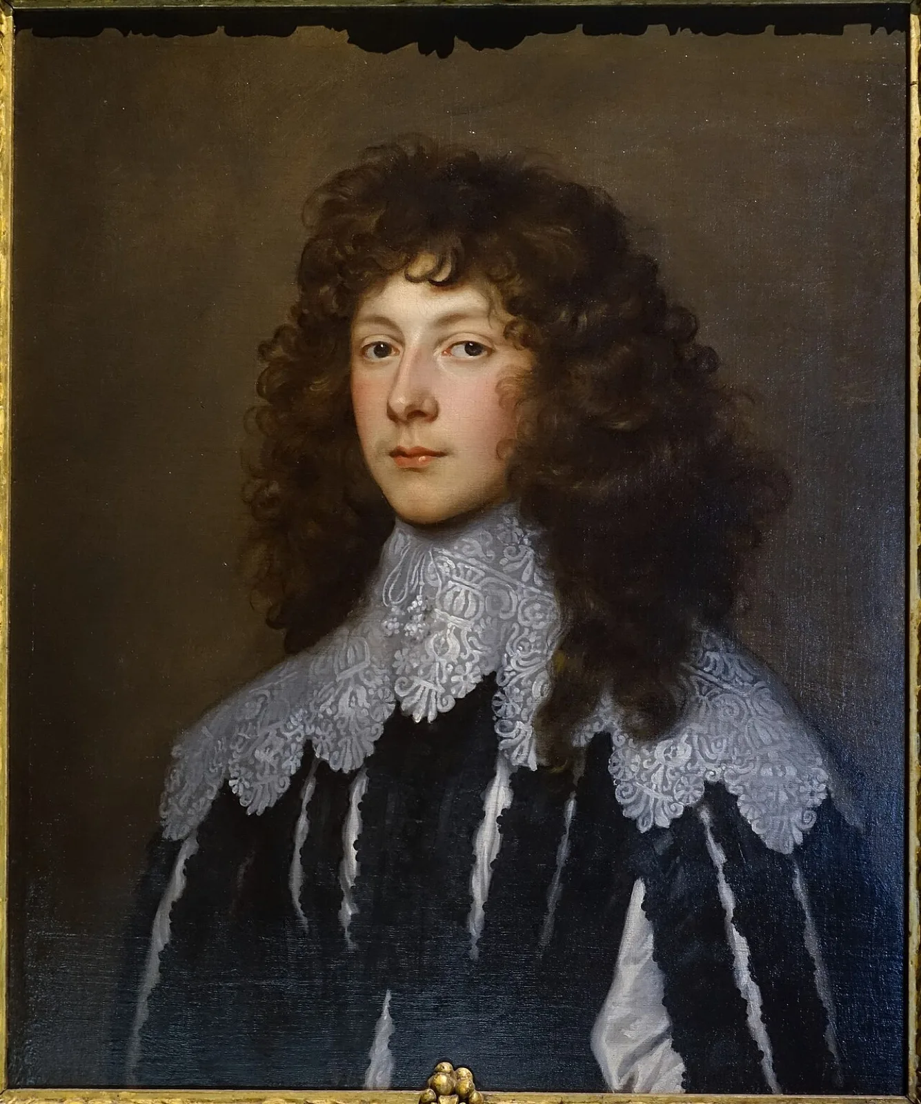 Portrait of Charles Cavendish, officer in the Royalist army