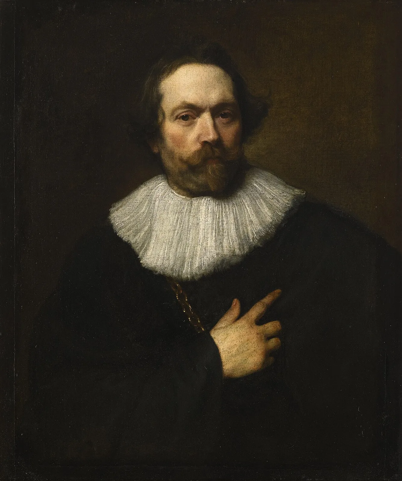 Portrait of a man with a beard (No. 1)