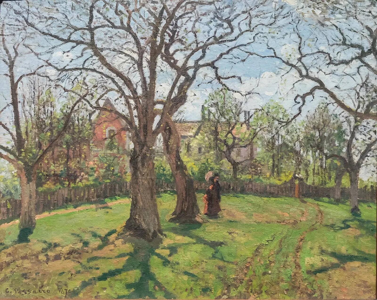 Chestnut Trees at Louveciennes, Spring