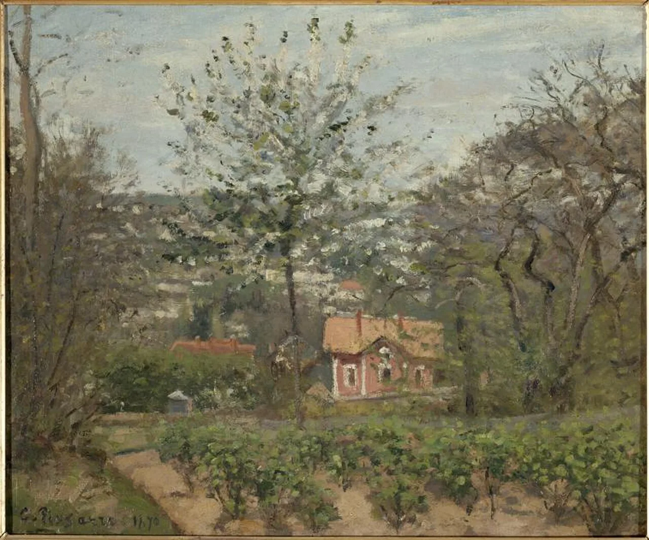 The Pink Chalet, Hamlet of Cæur-Volant, Louveciennes