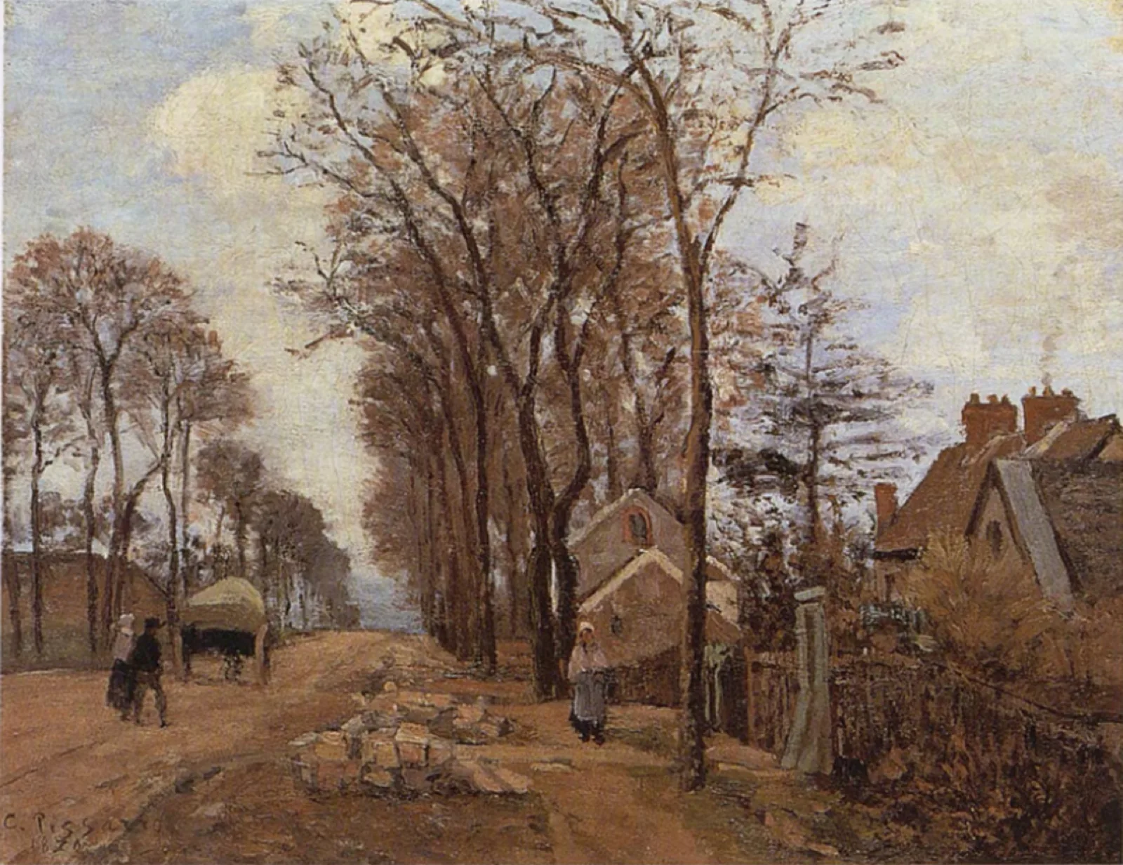 The road from Saint-Germain to Louveciennes