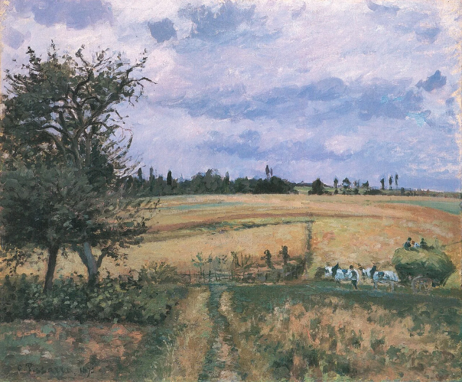 Landscape near Pontoise (No. 1)