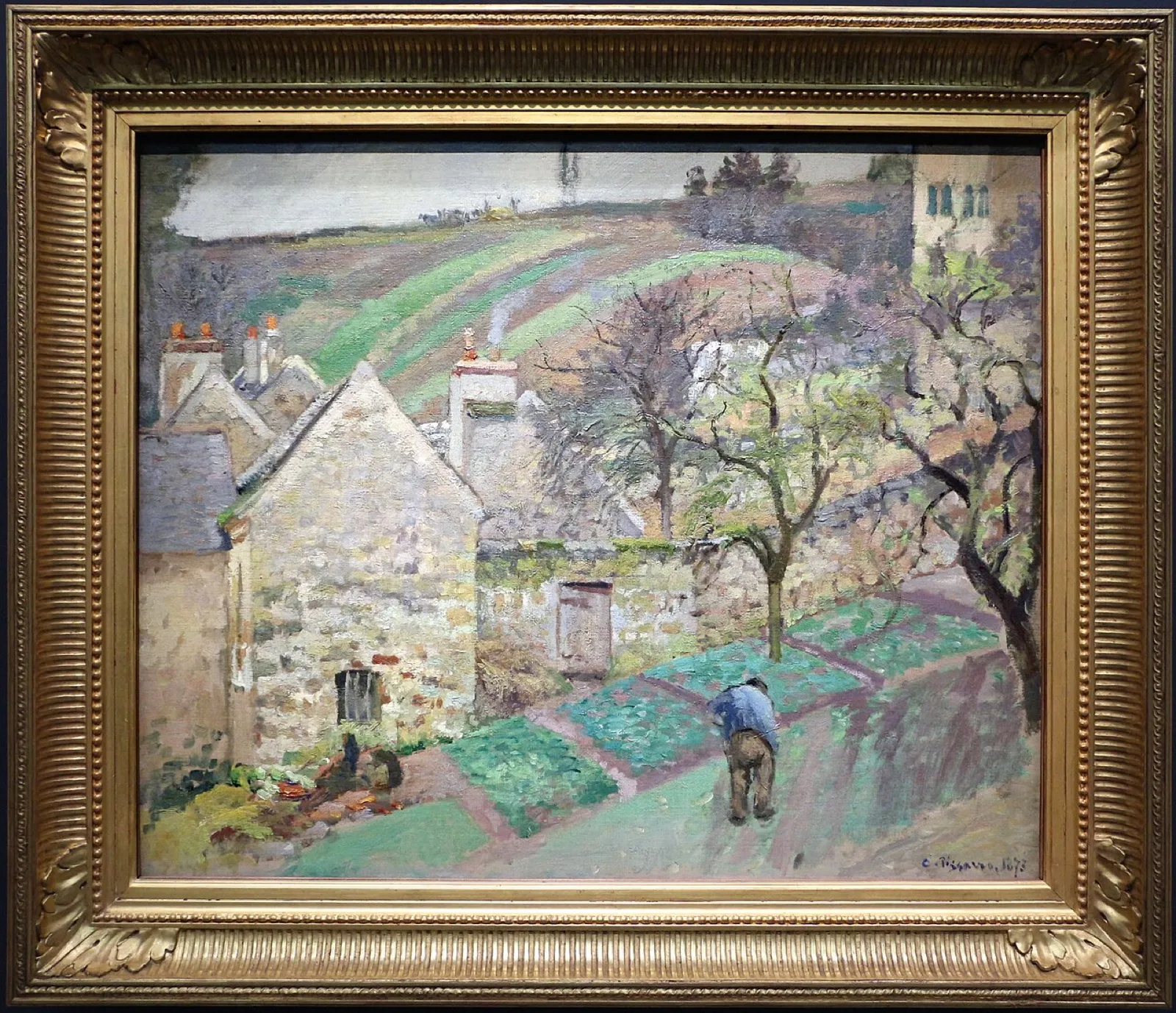 View of the Côte des Mathurins, Pontoise