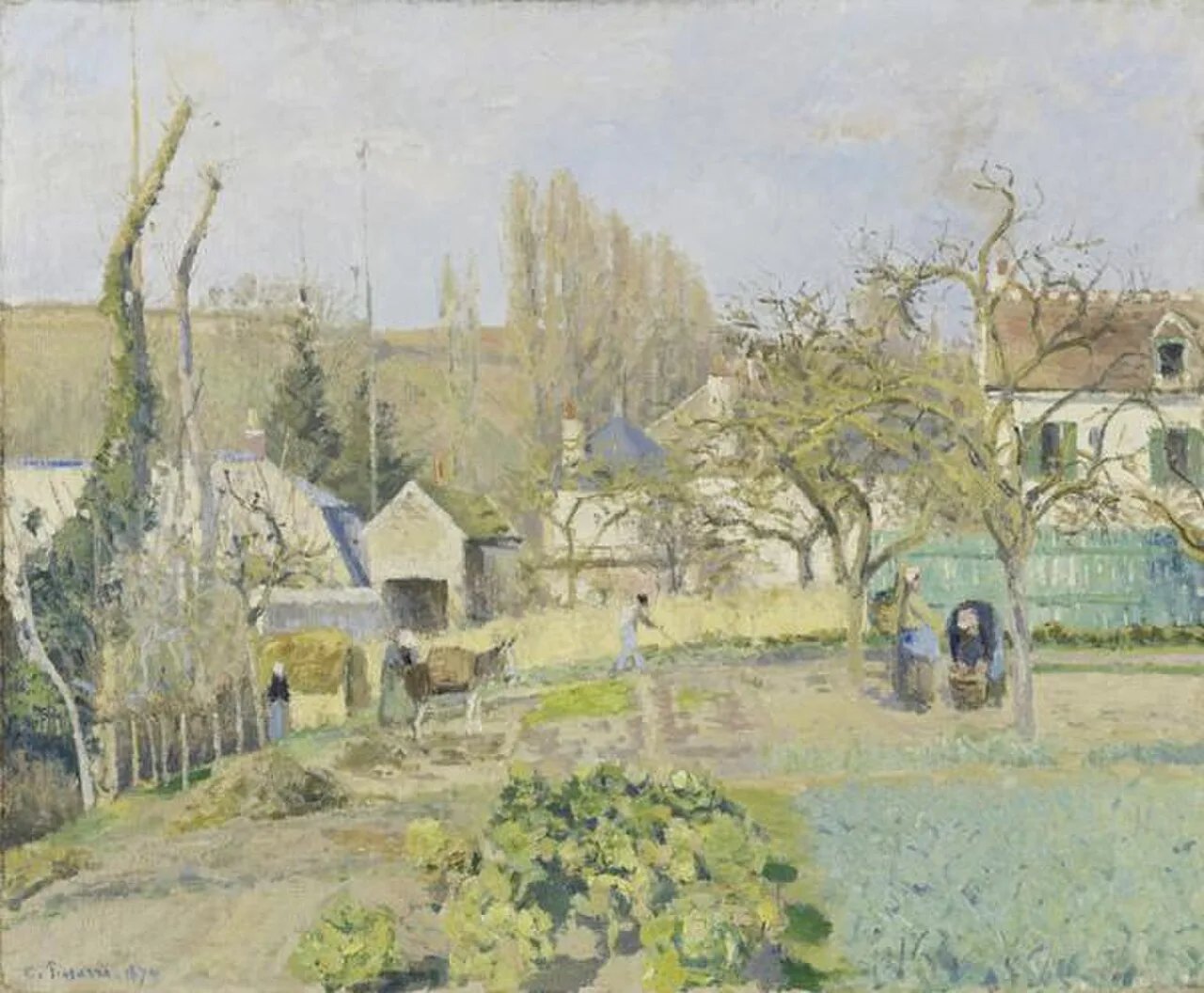 Kitchen Gardens at L'Hermitage, Pontoise