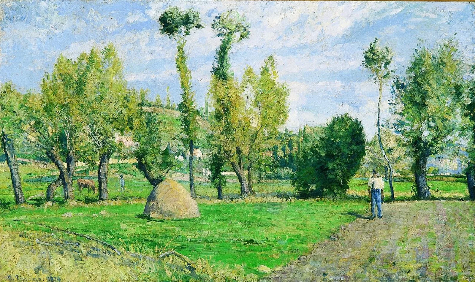 Meadows at Le Valhermeil, Auvers-sur-Oise
