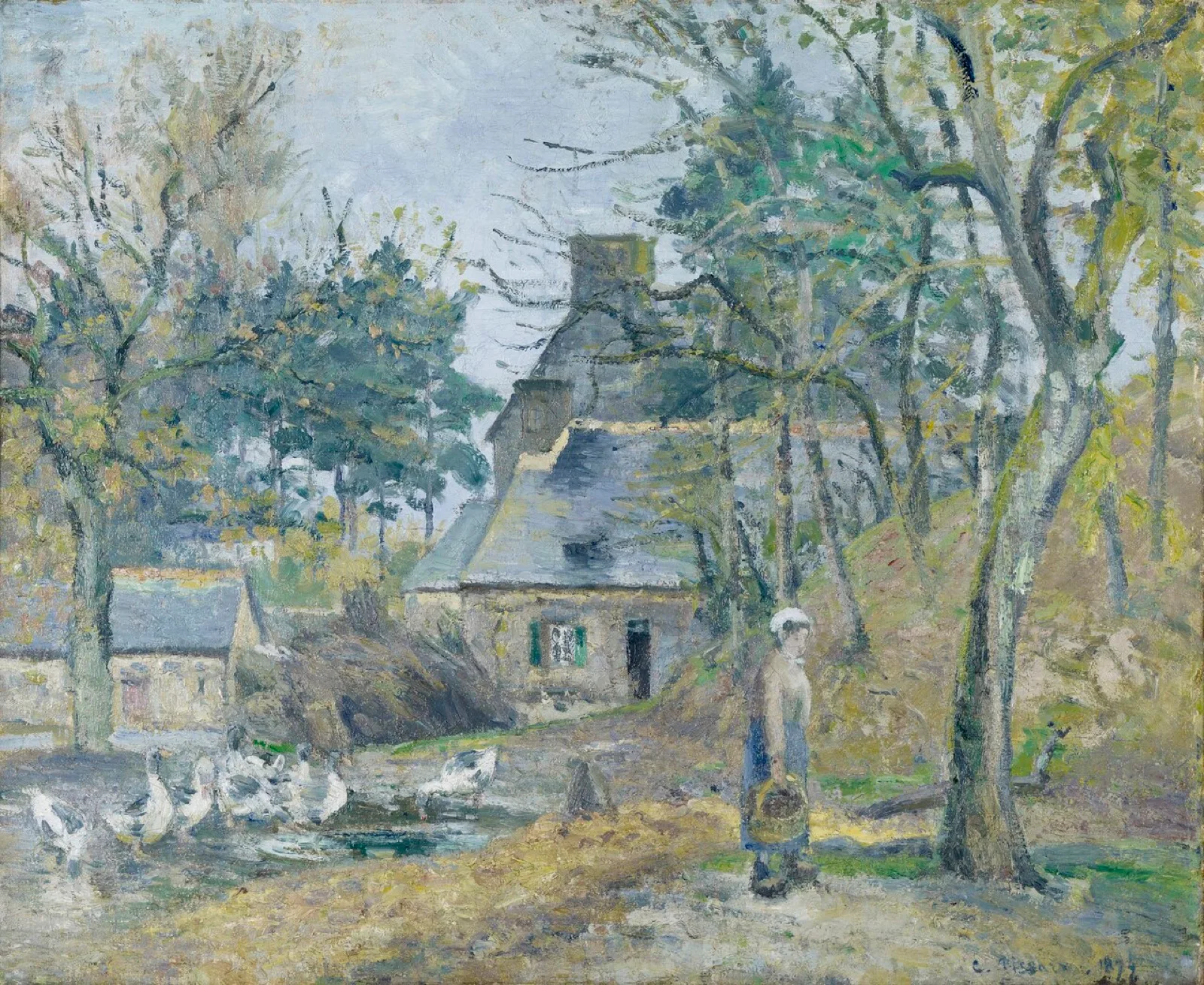 Farm at Montfoucault (No. 1)
