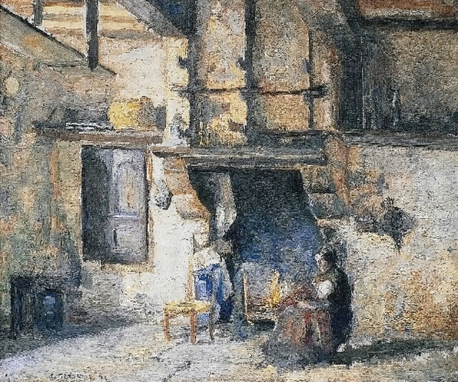 The Kitchen in Piette's House, Montfoucault