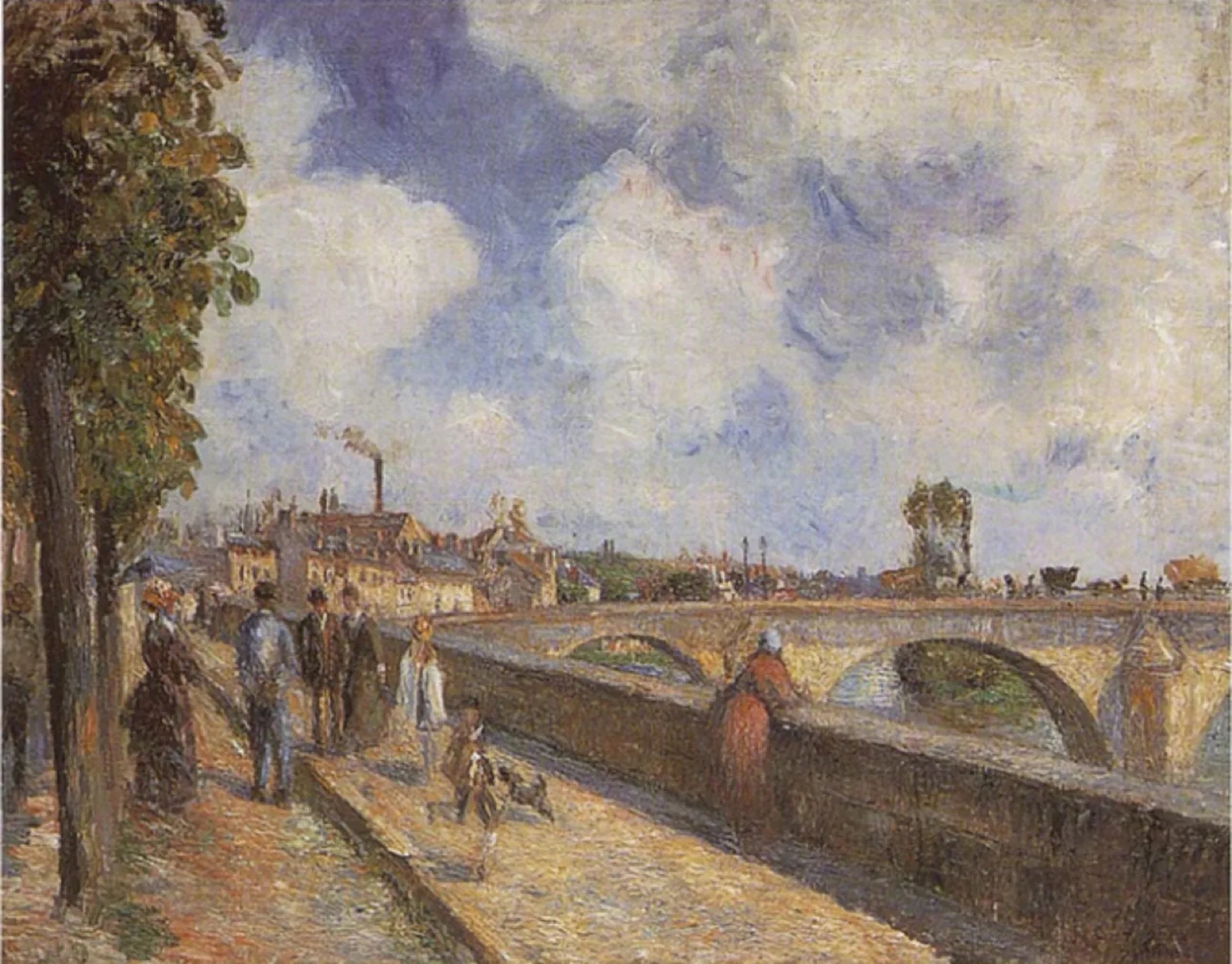 The Bridge of Pontoise
