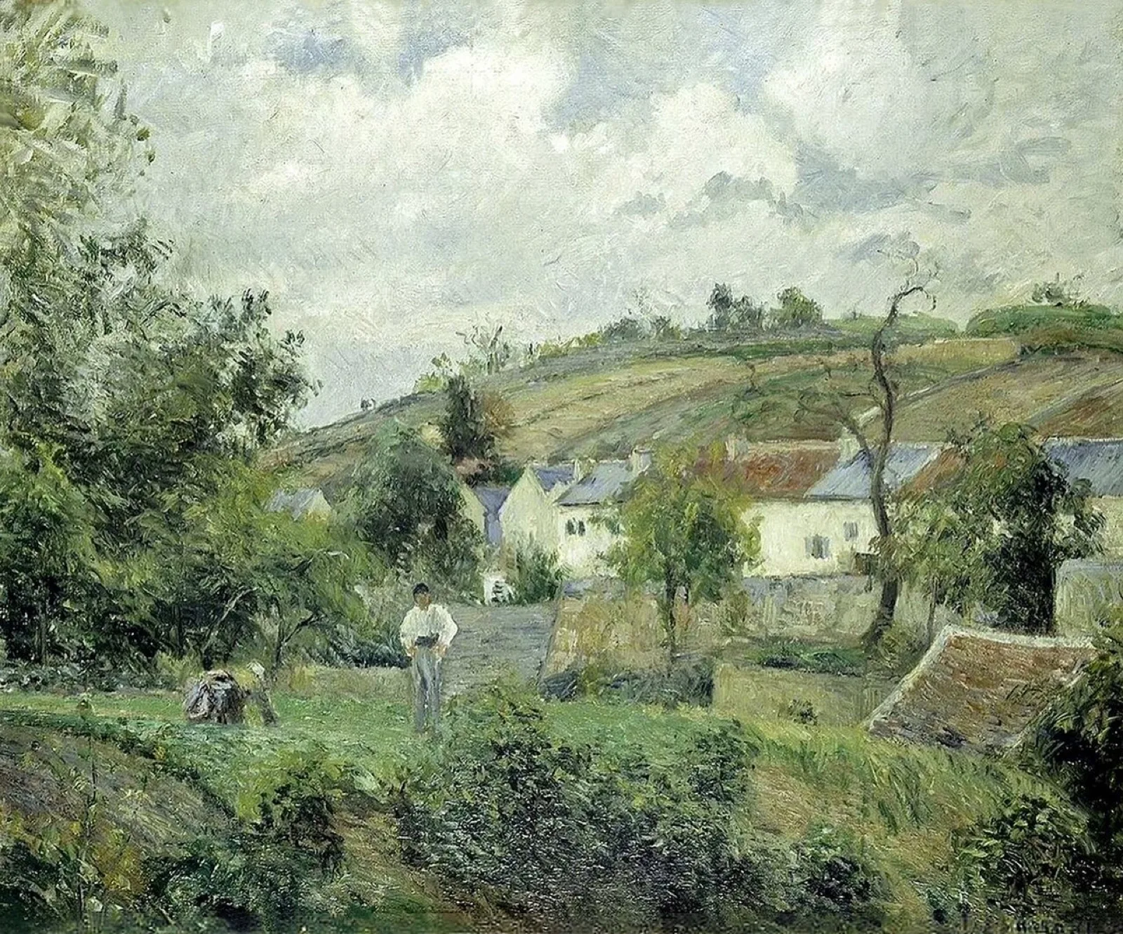 A Corner of L'Hermitage, Pontoise (No. 2)