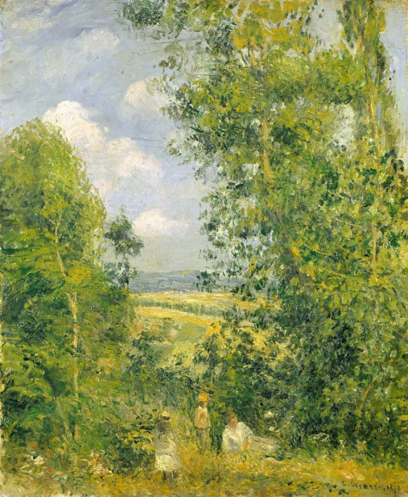 Resting in the Woods (côte des Grouettes), Pontoise