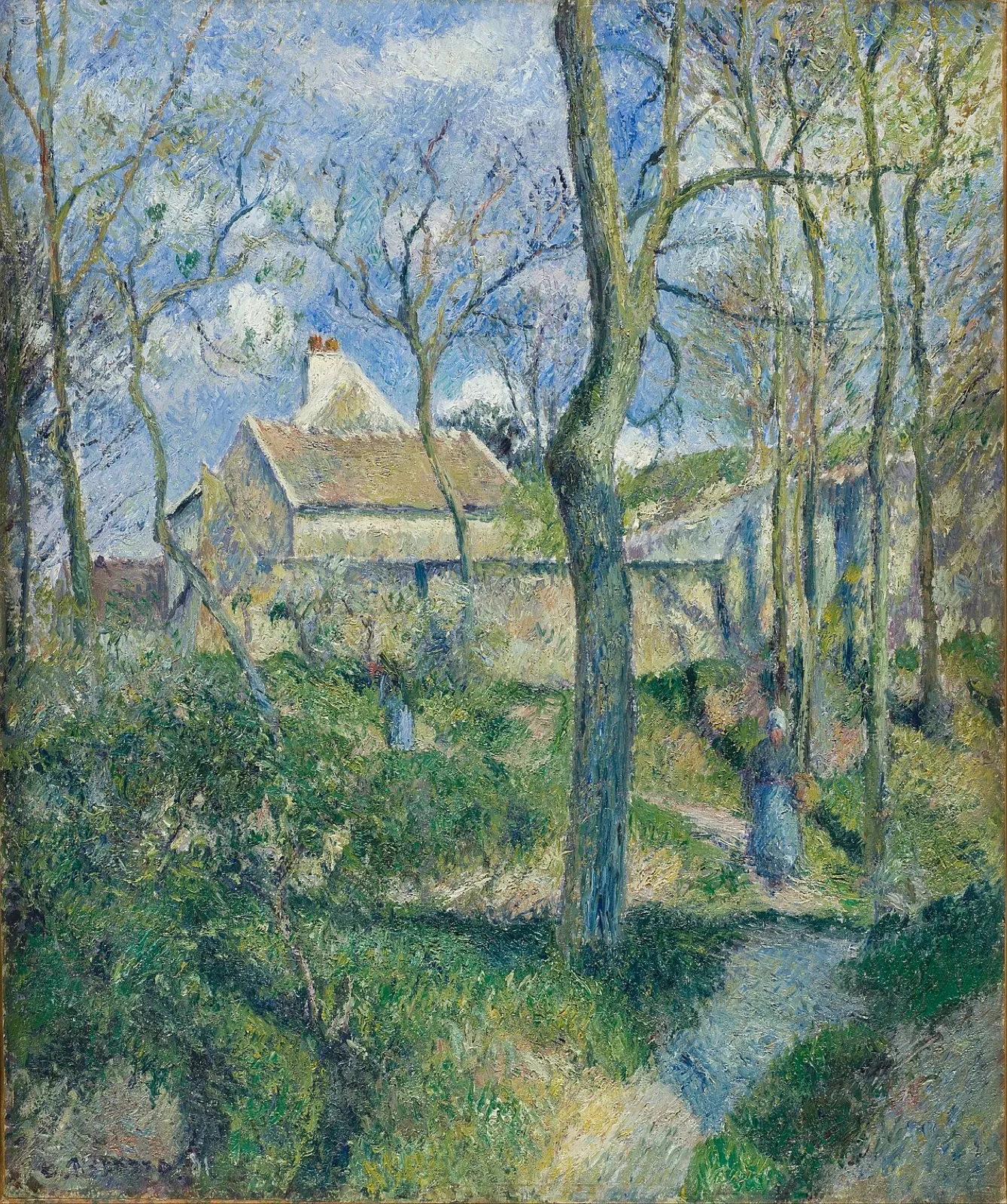 The Path to Les Pouilleux, Pontoise