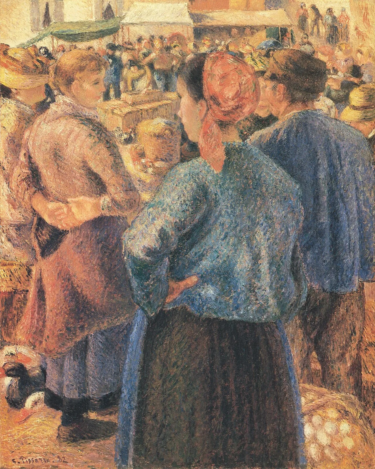 The Poultry market, Pontoise
