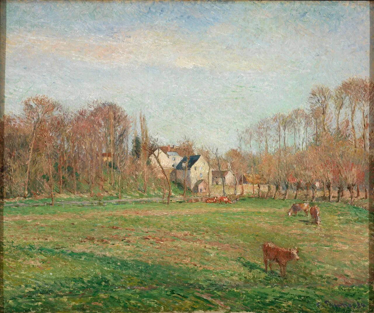 Field and Mill at Osny