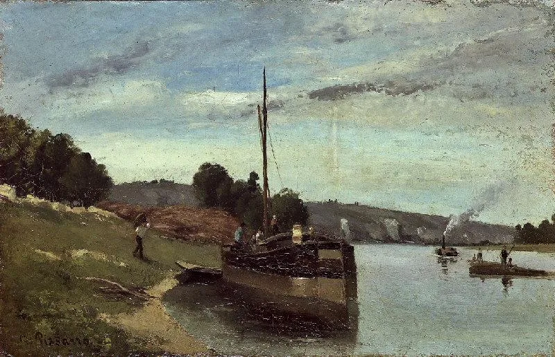 Péniche sur la Seine