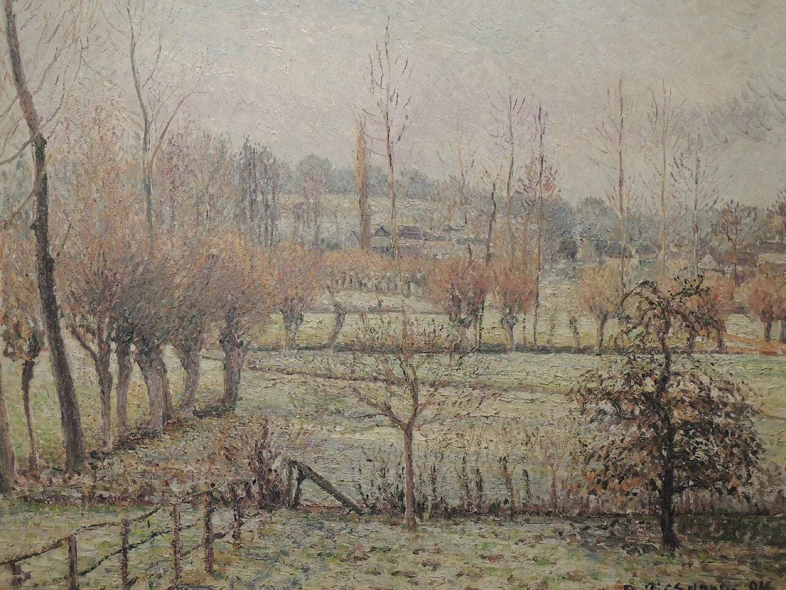 Effect of Snow at Éragny (No. 1)