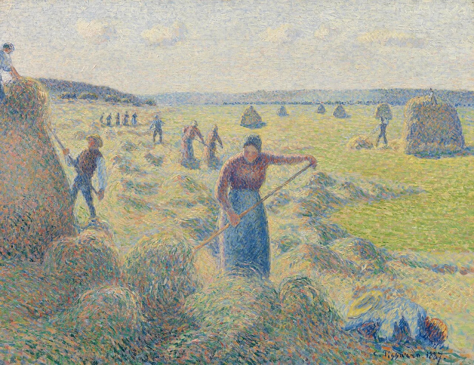 Haymaking, Éragny