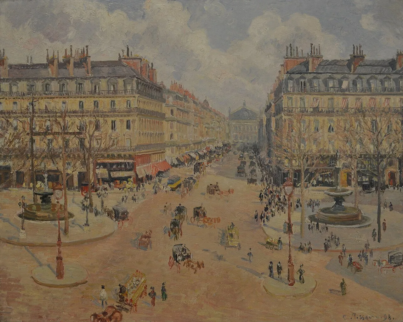 Avenue de l'Opéra: Morning Sunshine