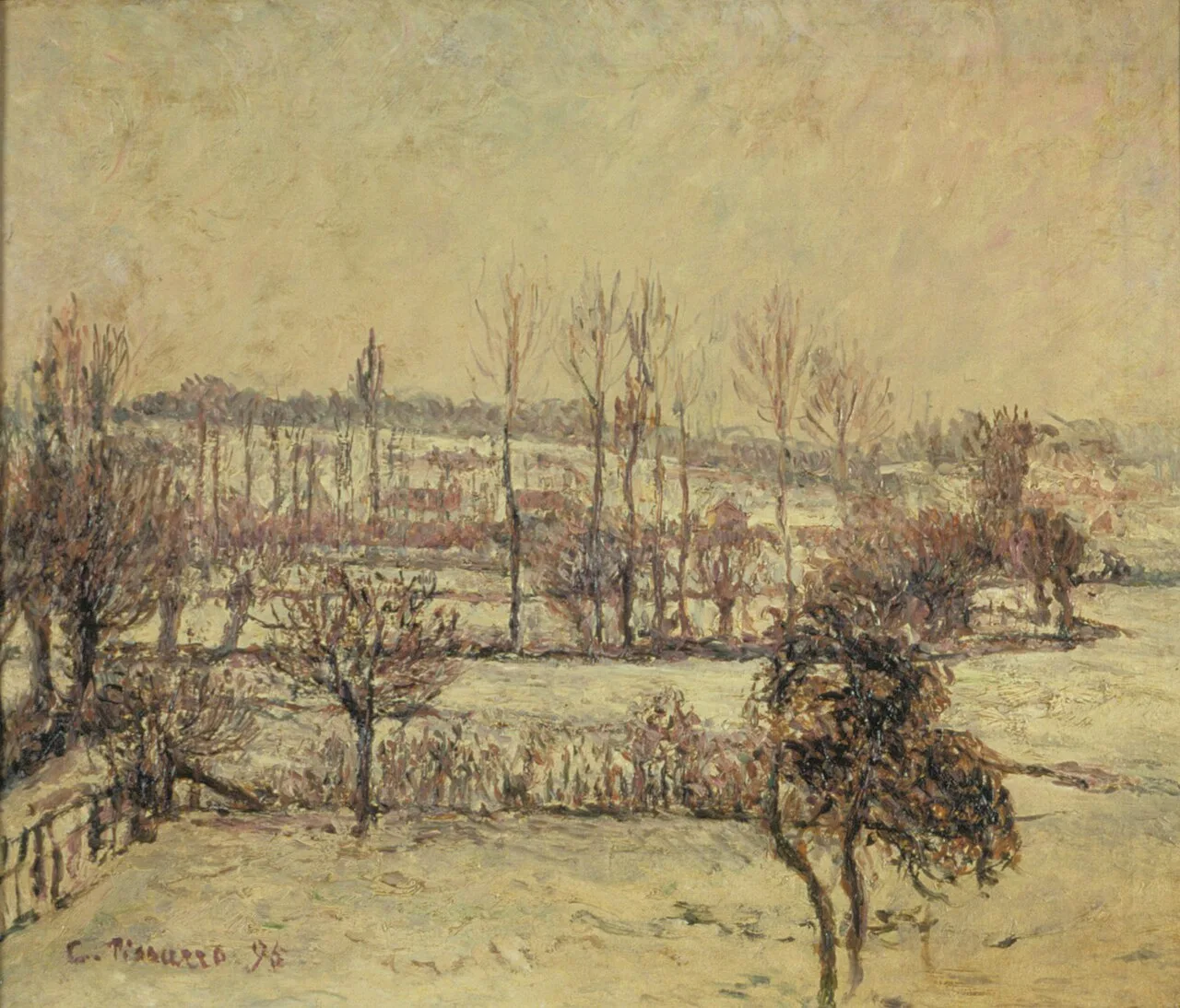 Effect of Snow at Éragny (No. 2)