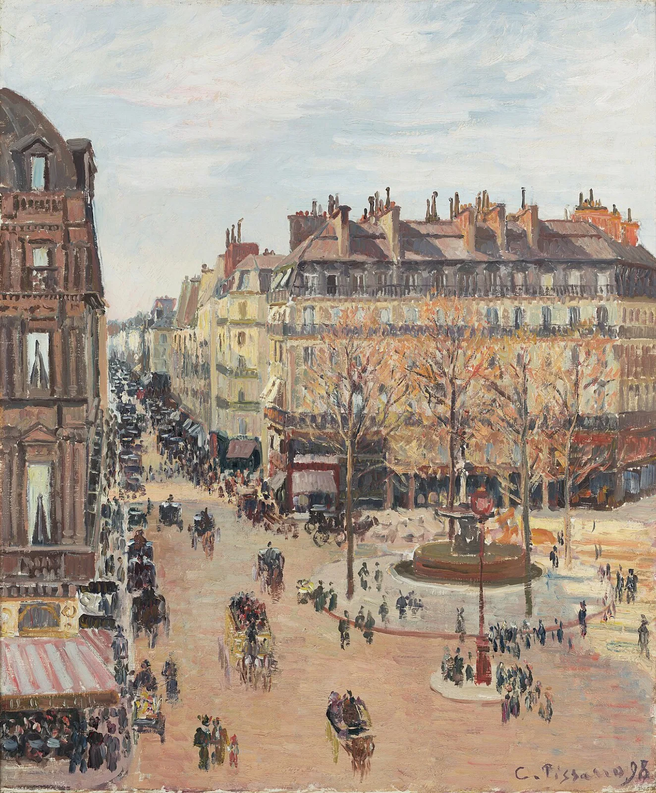 Rue Saint-Honoré, Sun Effect, Afternoon