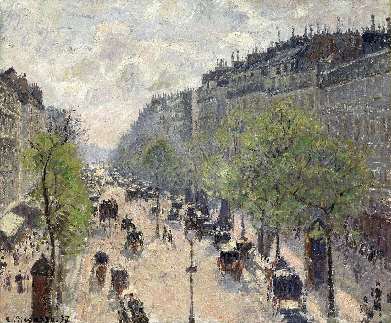 Boulevard Montmartre, Spring