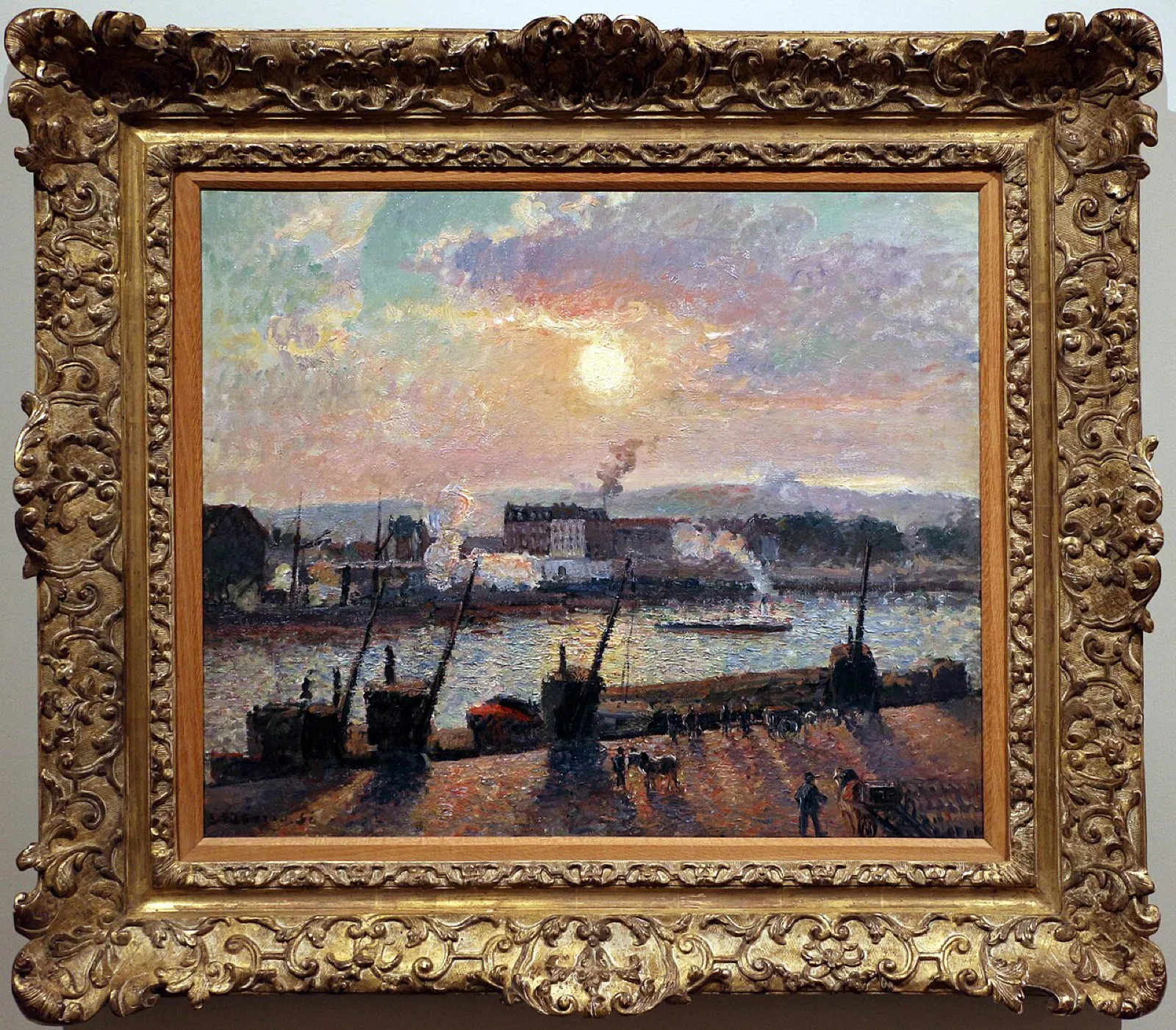 Sunset at Rouen