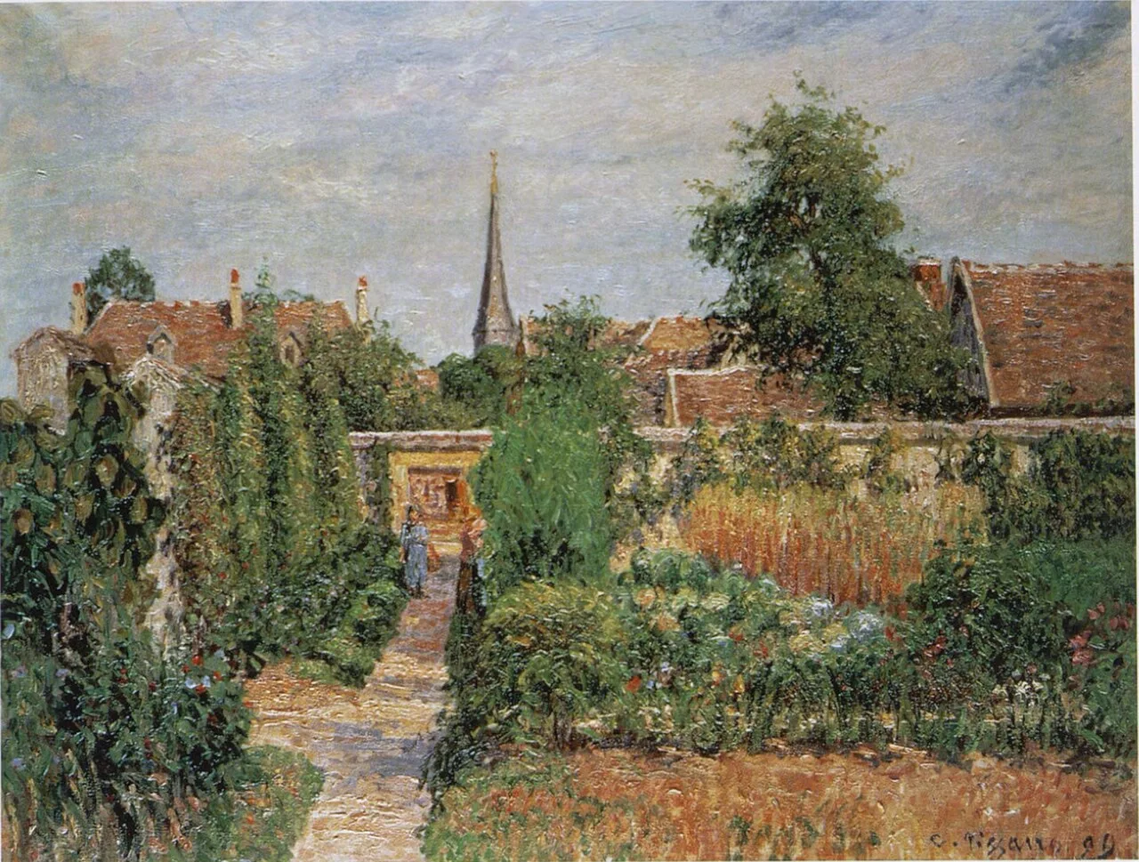 The Kitchen Garden and the Steeple at Eragny