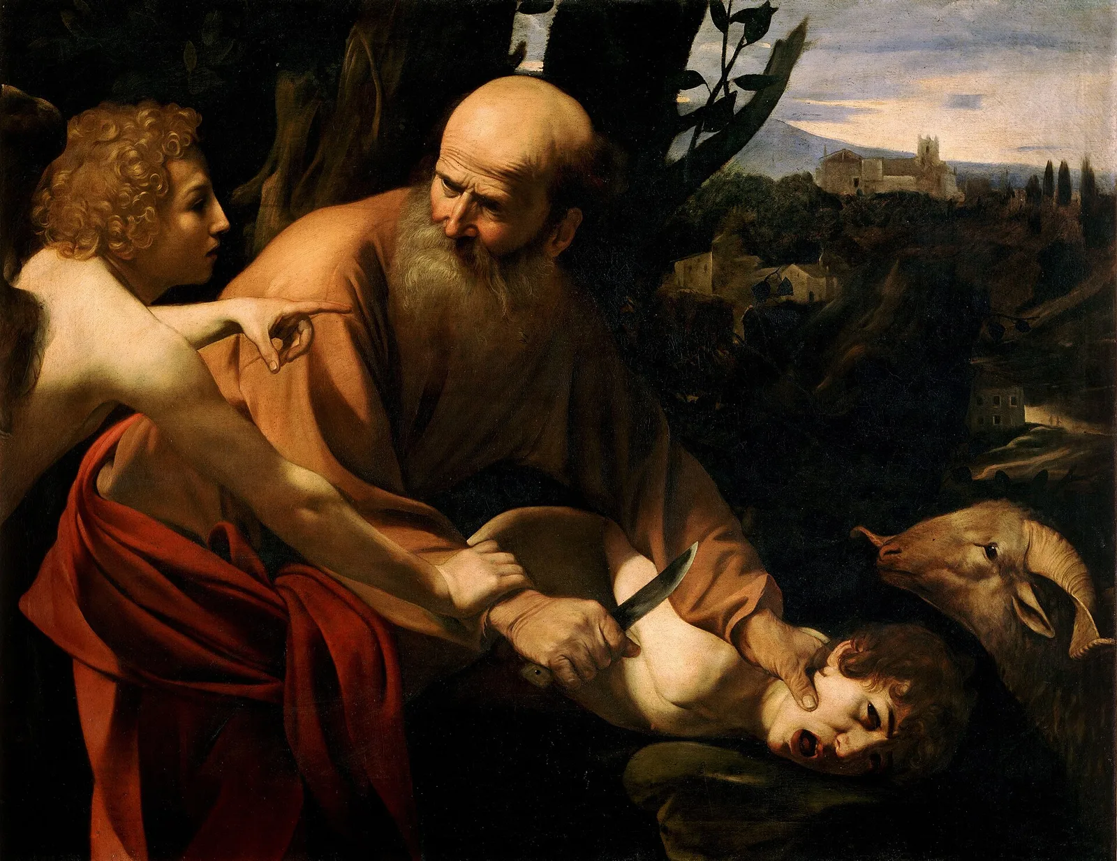 Sacrifice of Isaac (Uffizi Gallery)