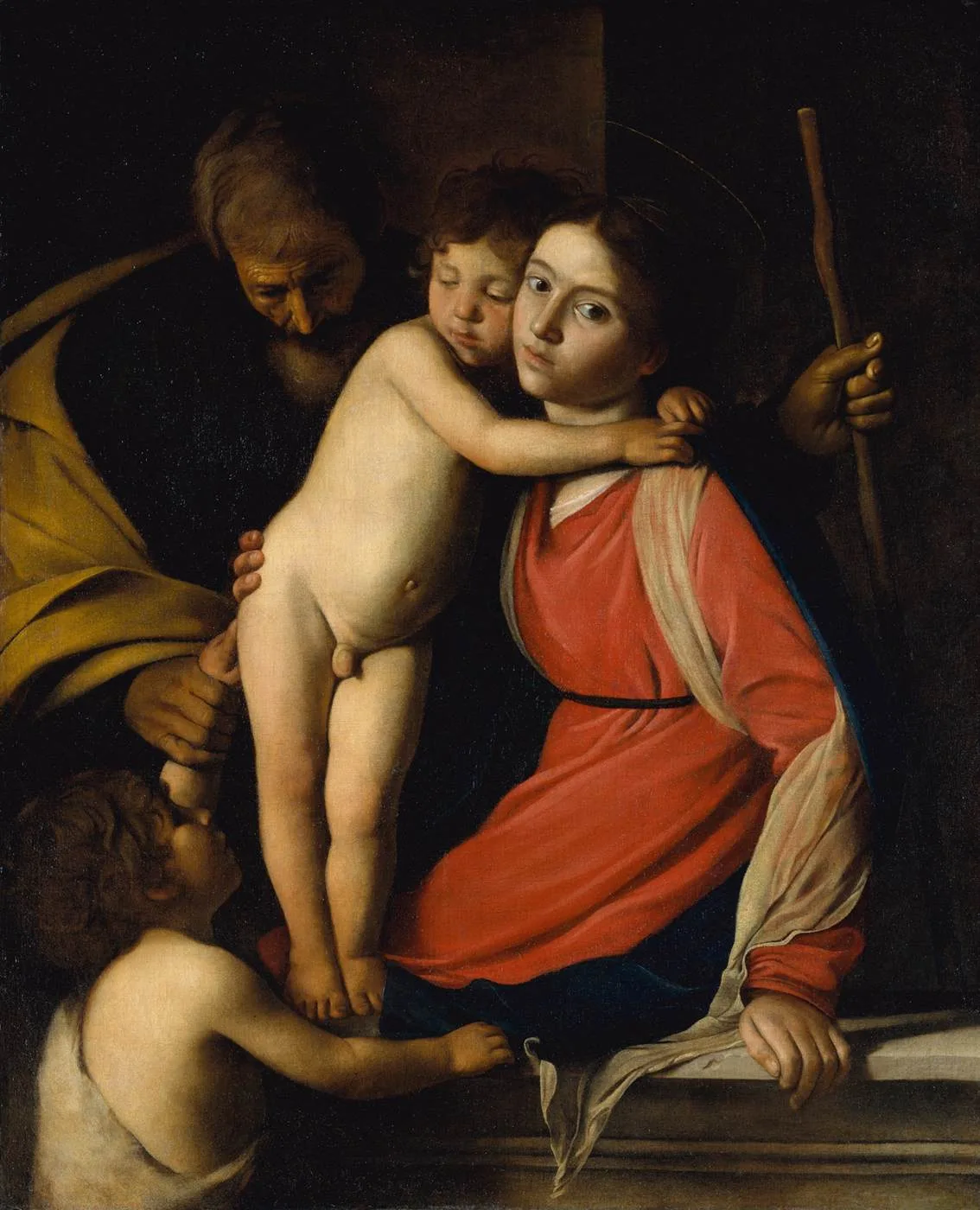 Holy Family with Saint John the Baptist
