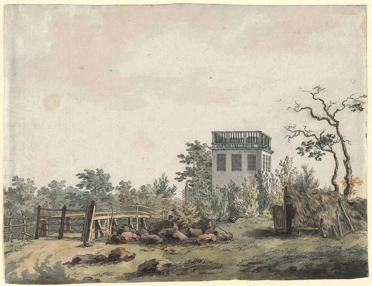 Landscape with Pavilion