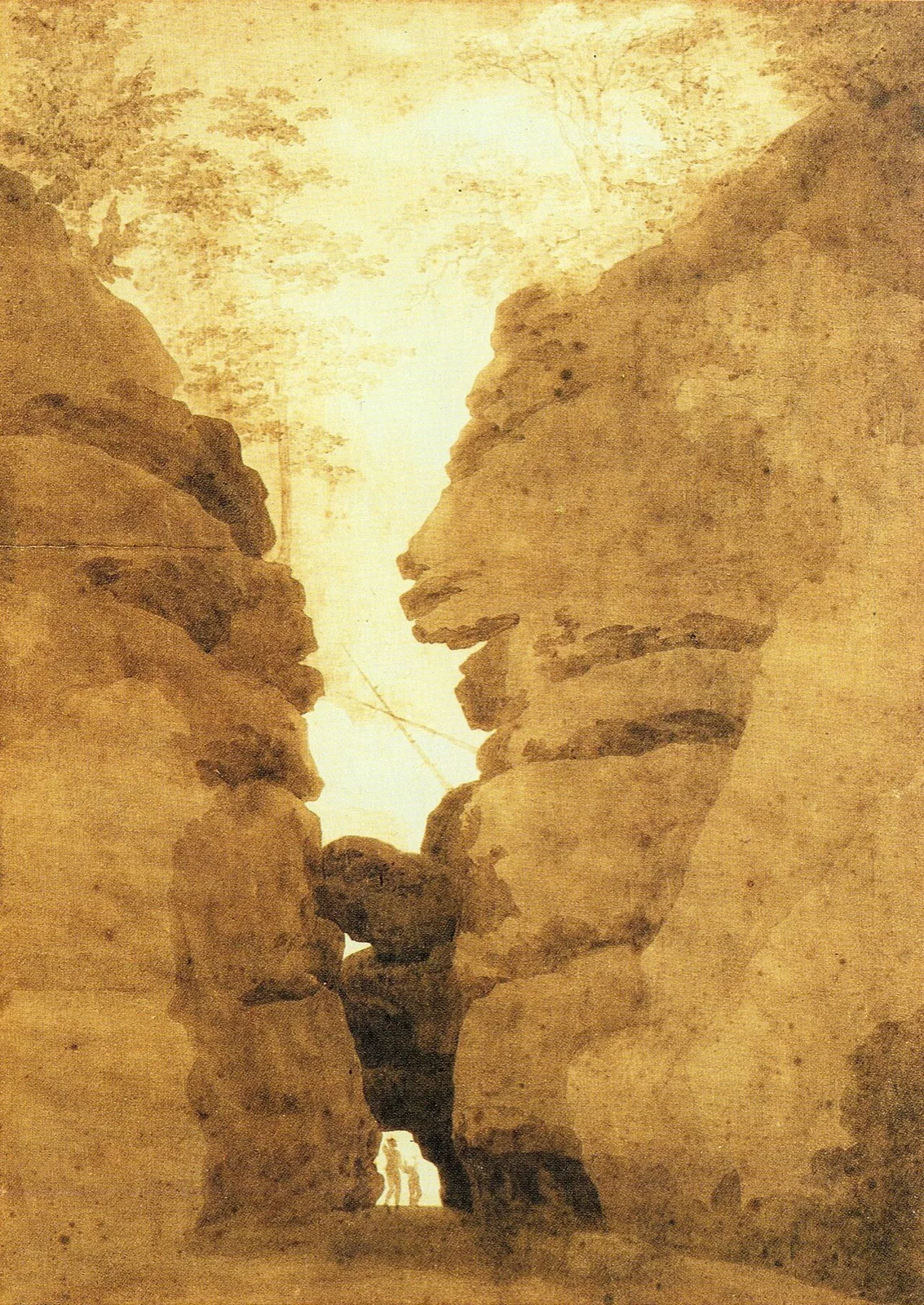 Rock Arch in the Uttewalder Grund
