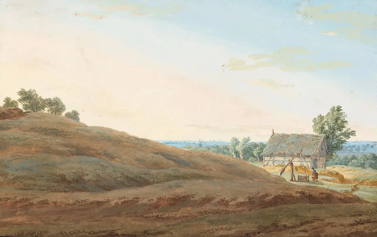 Hut with a well on Rügen