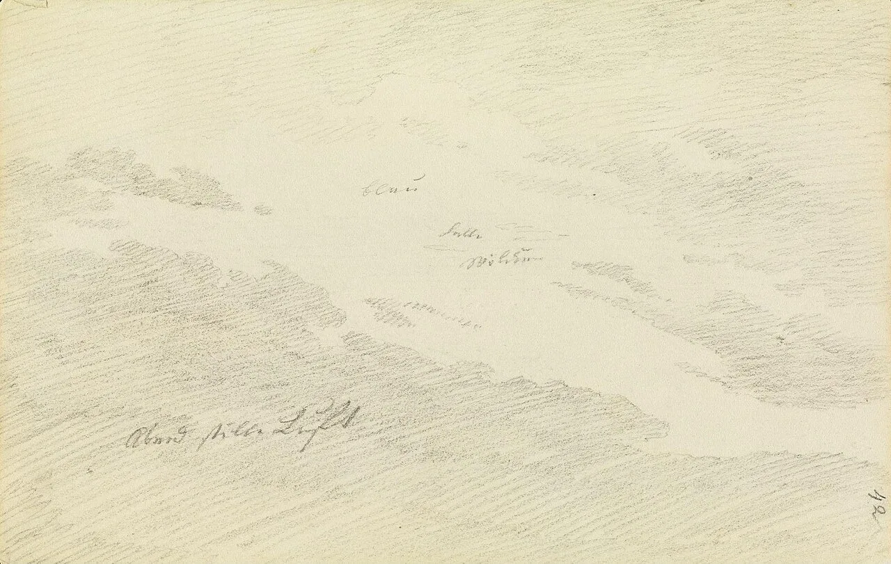 Wolkenstudie (No. 7)