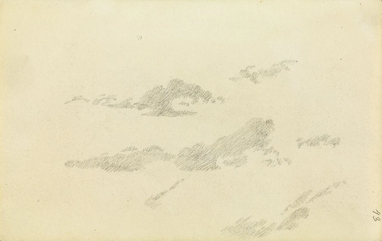 Wolkenstudie (No. 9)