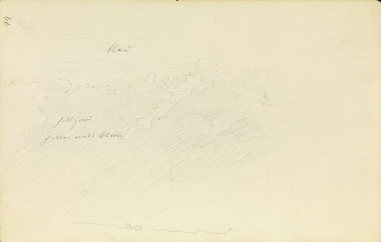 Wolkenstudie (No. 10)