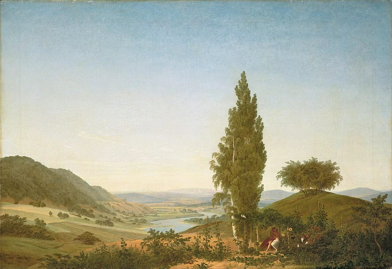 The Summer (Landscape with couple)