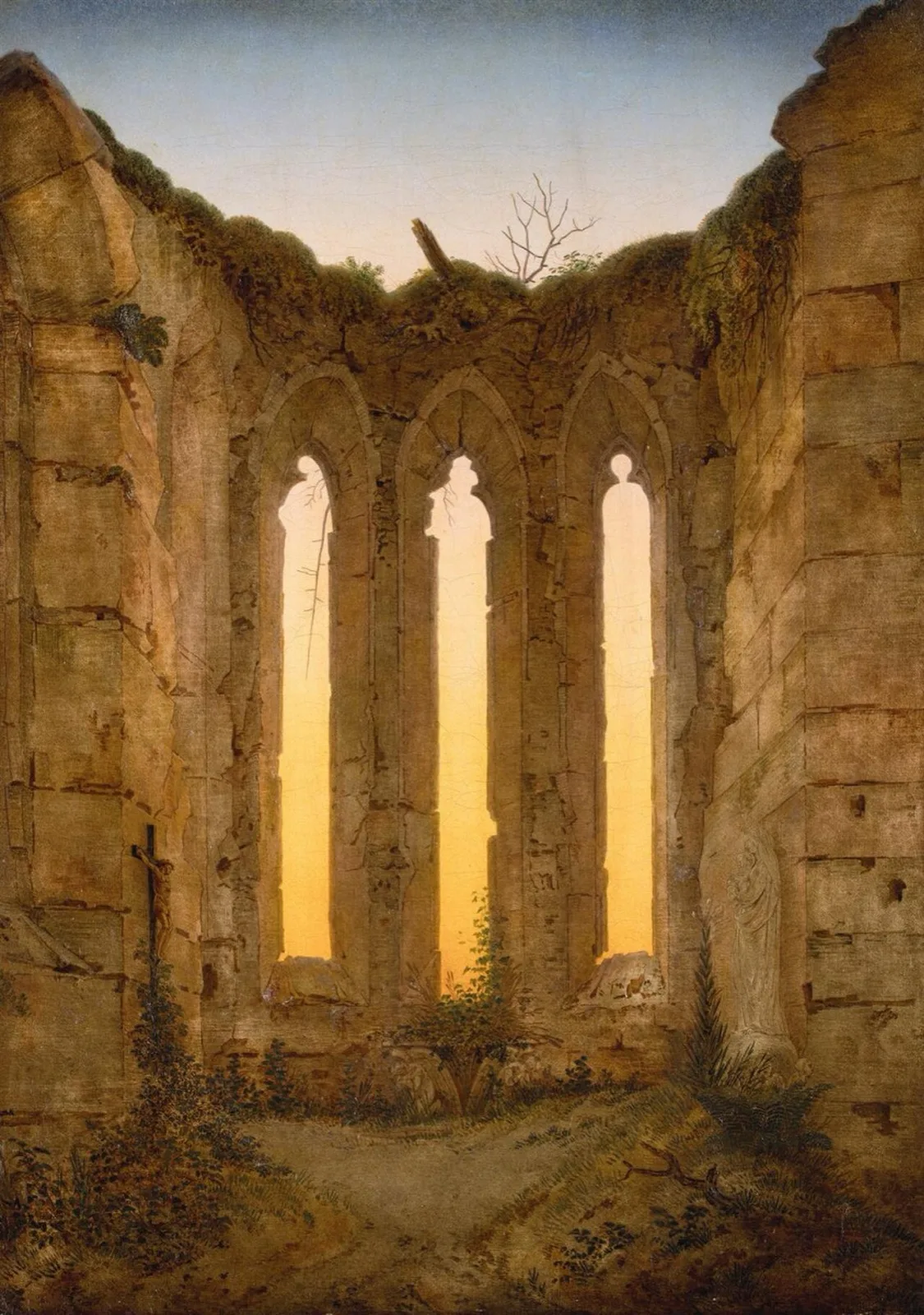 Ruines du monastère d’Oybin