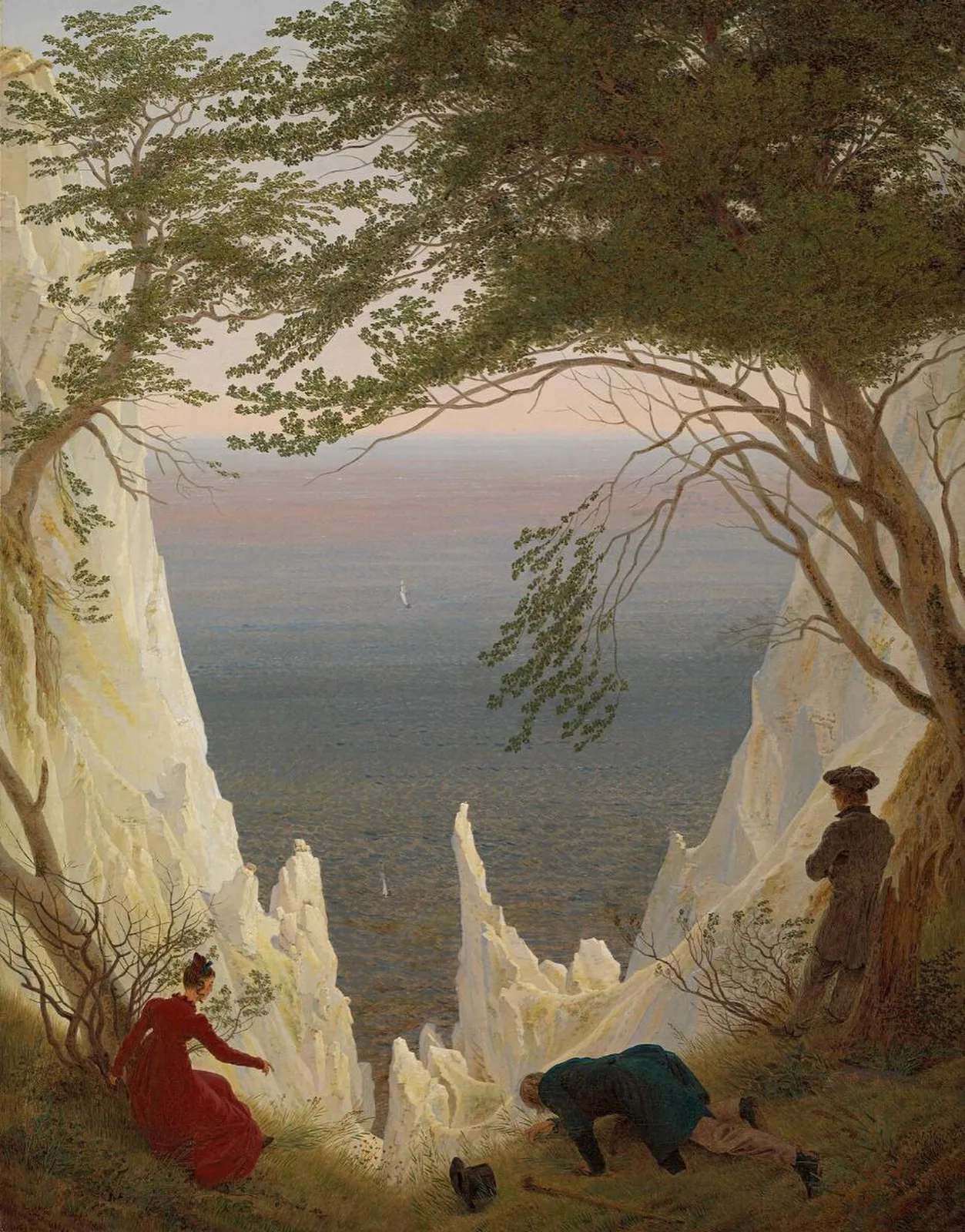 Chalk Cliffs at Ruegen (No. 1)