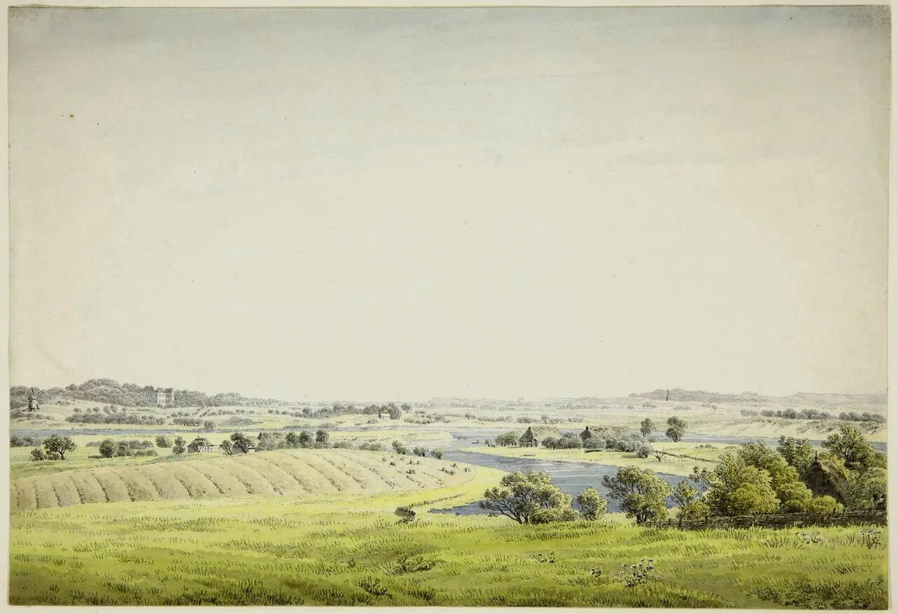 Landscape of Rügen near Putbus