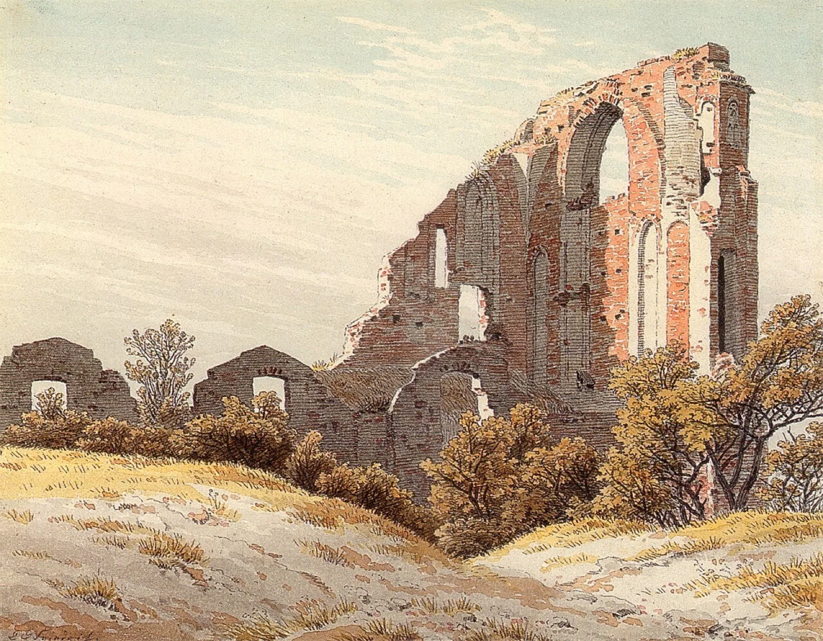The Ruins of Eldena (No. 2)