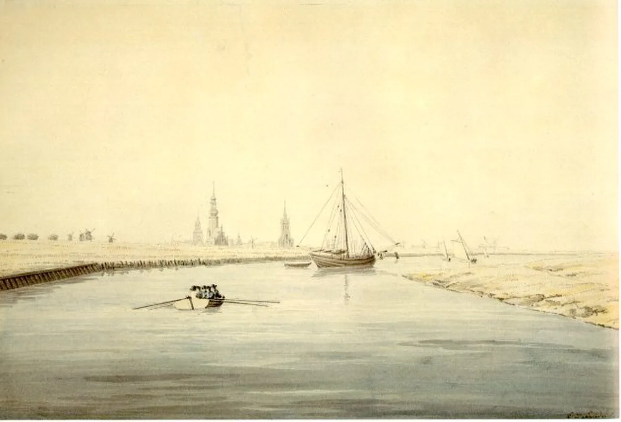 View of Greifswald from the east
