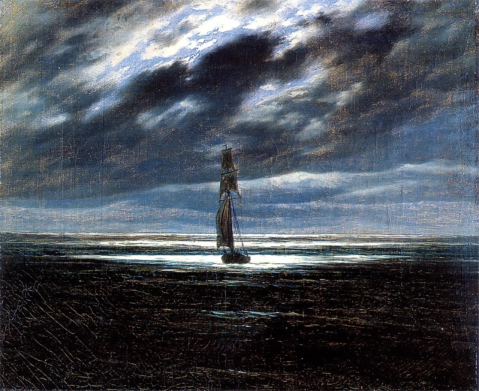 Seapiece by Moonlight