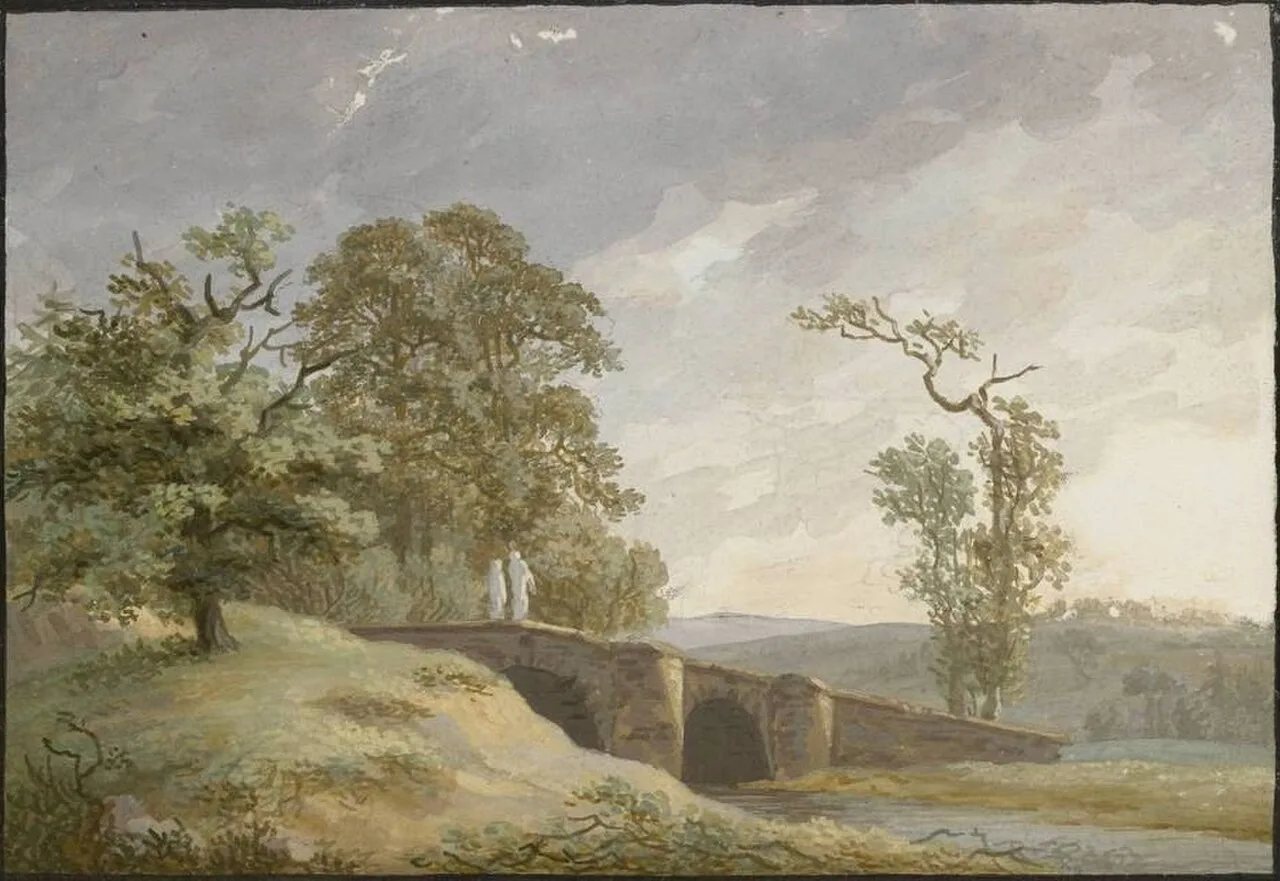 Landscape with bridge