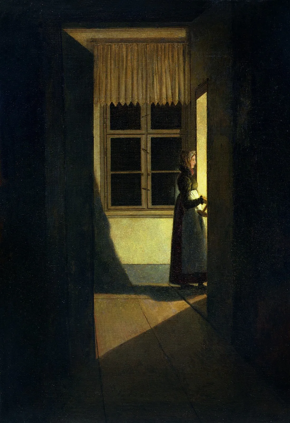 Woman with the Candlestick