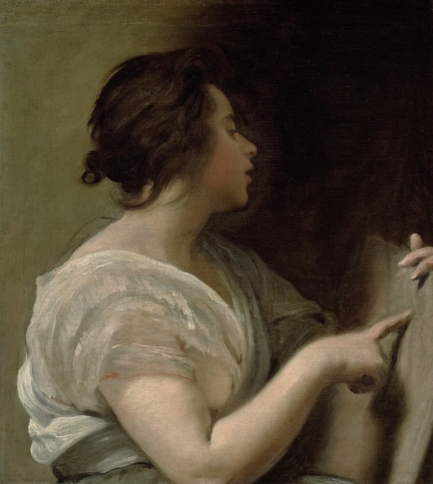 Female Figure (Sibyl with Tabula Rasa)