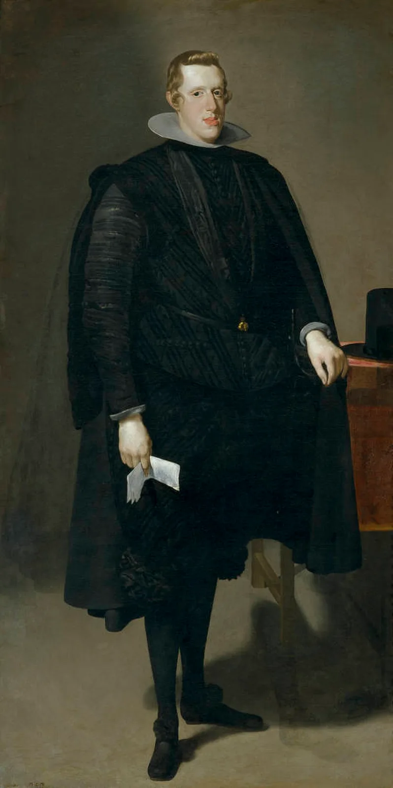 Philip IV in black suit