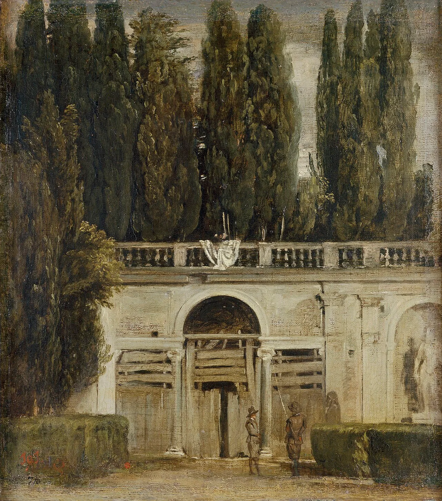 View of the Garden of the Villa Medici (No. 2)