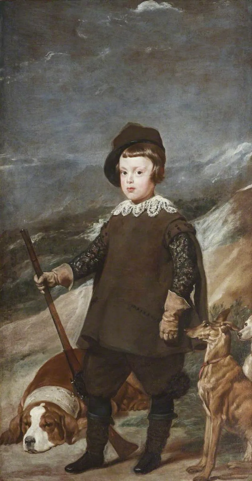 Prince Baltasar Carlos, aged 6, as a Hunter