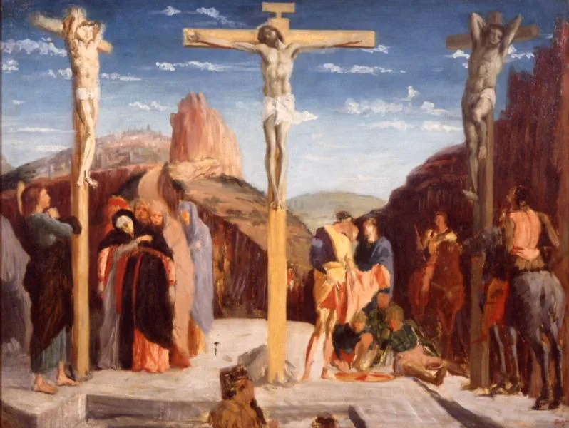 Le Calvaire d'après Mantegna
