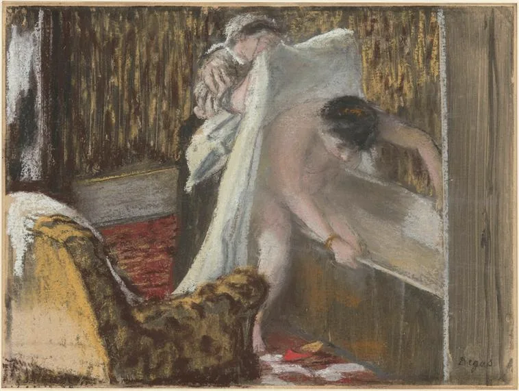 Femme sortant du bain (No. 2)